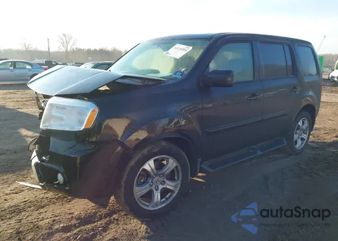 2013 Honda Pilot Ex-L z USA, uszkodzony, nr VIN 5FNYF4H70DB080384